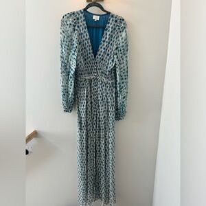 Hemant and Nandita blue midi dress